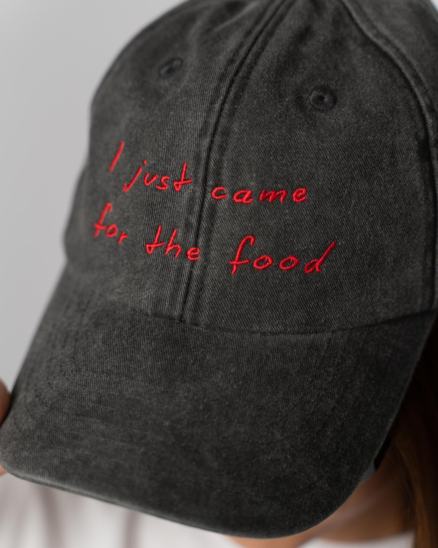 Came for the food - Vintage Cap