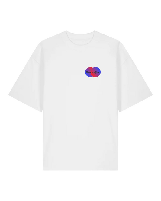 Keep Smiling Blue - T-Shirt